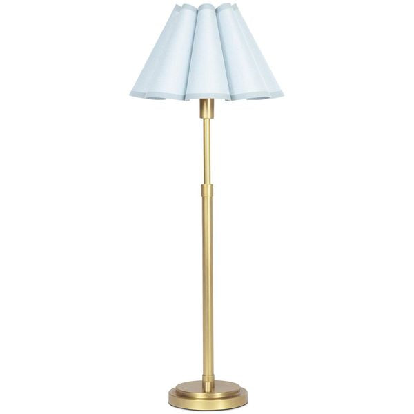 Polly Buffet Lamp, Natur Brass/Oyster