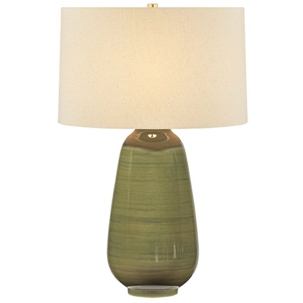 Meadowbrook Tischlampe, Aged Brass
