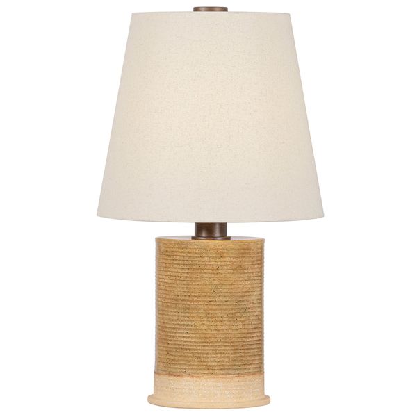 McAlpine Tischlampe, Patina Brass/Ceramic Ancient Bronze