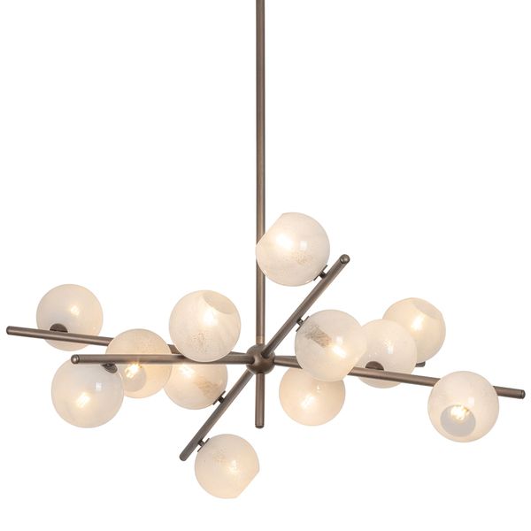 Sonny 20 Light Chandelier, Bronze Leaf