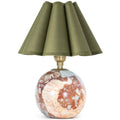 Giorgio Marmor Lamp, MIsty Blau